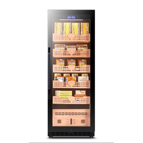 308L High-Capacity Cigar Humidor with Spanish Cedar Shelves 